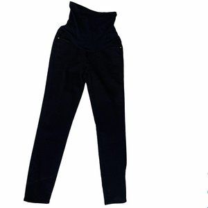 Frame Secret Fit Black Skinny Maternity Jeans 25
